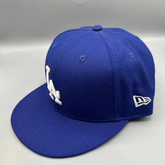 Los Angeles LA Dodgers Hat Men Blue Gray 9Fifty New Era‎ Snap Back Cap New